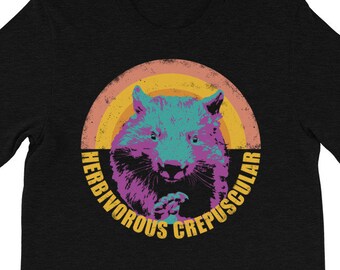 Pflanzenfressende Crepuscular WOMBAT Unisex T-Shirt PHISH Tour