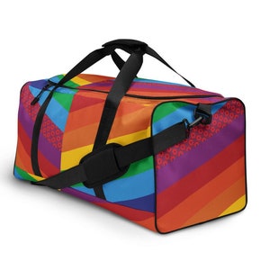 Rainbow Pride Phish Duffel Bag Fishman Donuts - Etsy