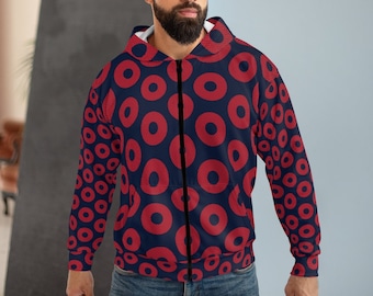 Fishman Donuts Unisex Phish Zip Hoodie / Sweatshirt