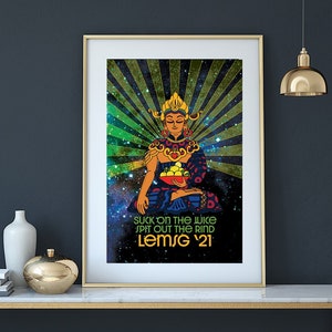 Holy Blankenstein LEMSG '21 Phish Concert Poster Clear Your Mind