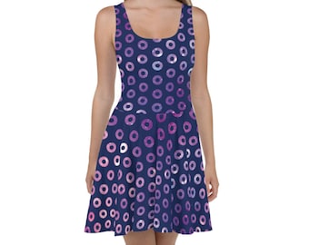 Fishman Space Donuts Phish Skater Dress