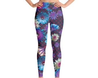 Floral Fishman Donuts Phish Yoga Leggings.