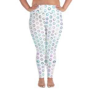 Kasvot Växt Fishman Donuts Yoga Leggings. Phish Tour