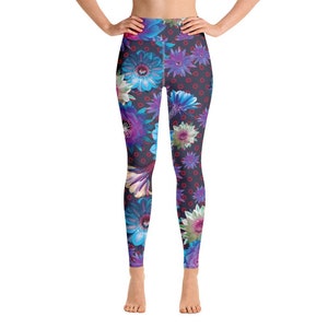 Florale Fishman Donuts Phish Yoga Leggings.