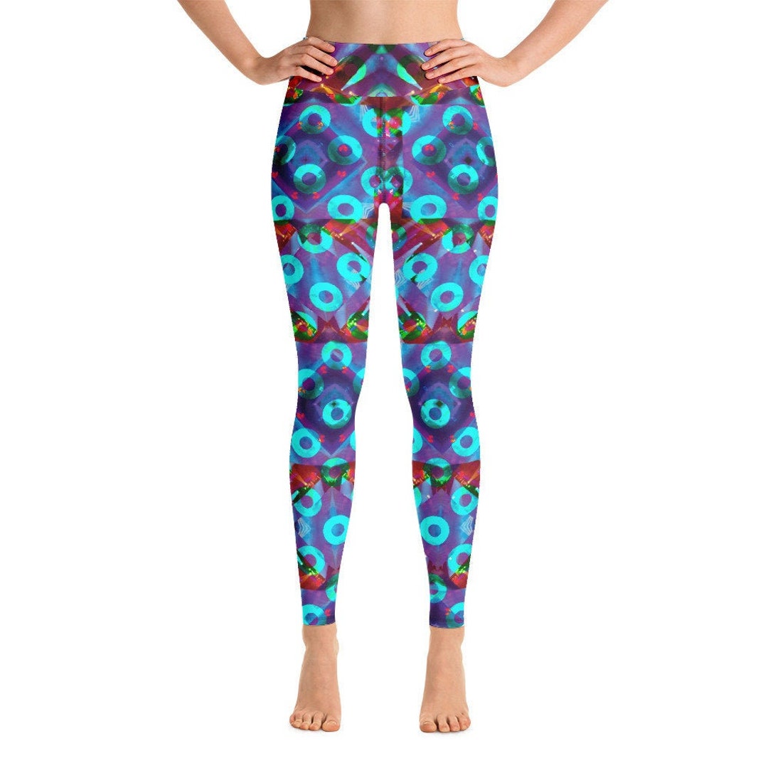 Fishman Kuroda Kaleidoscope Donuts Yoga Leggings. Phish - Etsy