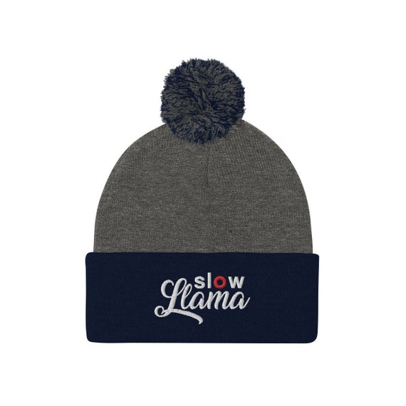 Slow Llama Pom-pom Beanie. Phish Hat - Etsy
