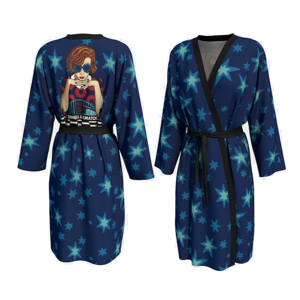 Stars Suck Gambit Peignoir Phish Kimono Robe