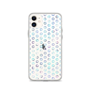 Kasvot Vaxt Donut Phish Clear iPhone Case