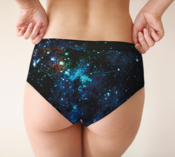 Buy Galaxy Women's Cheeky Briefs Space Underwear Online in India 