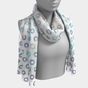 Kasvot Vaxt Fishman Donuts Long Scarf