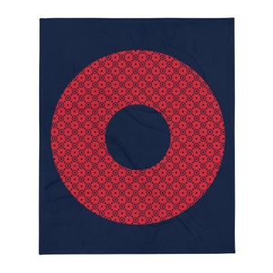 Fishman Donut Throw Phish Donuts Blanket