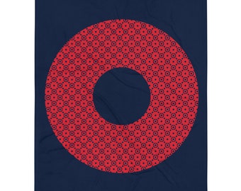 Fishman Donut Throw Phish Donuts Blanket