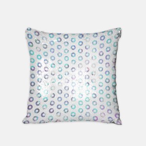 Donut Sequin Pillow Etsy Ireland