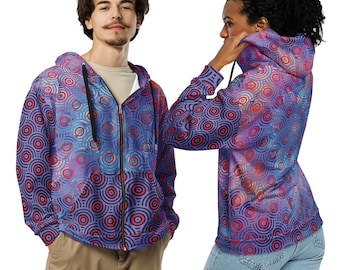 Unisex Phish Zip Hoodie Fishman Donuts