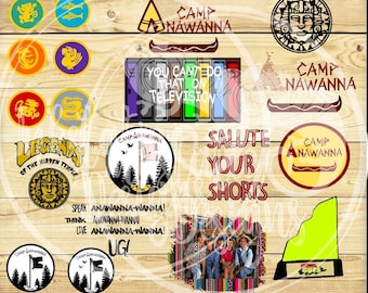 90s kid download bundle, Salute Your Shorts Bundle, You Can't Do That On Television, 90s Nick Kid, Legends of The Hidden Temple SVG