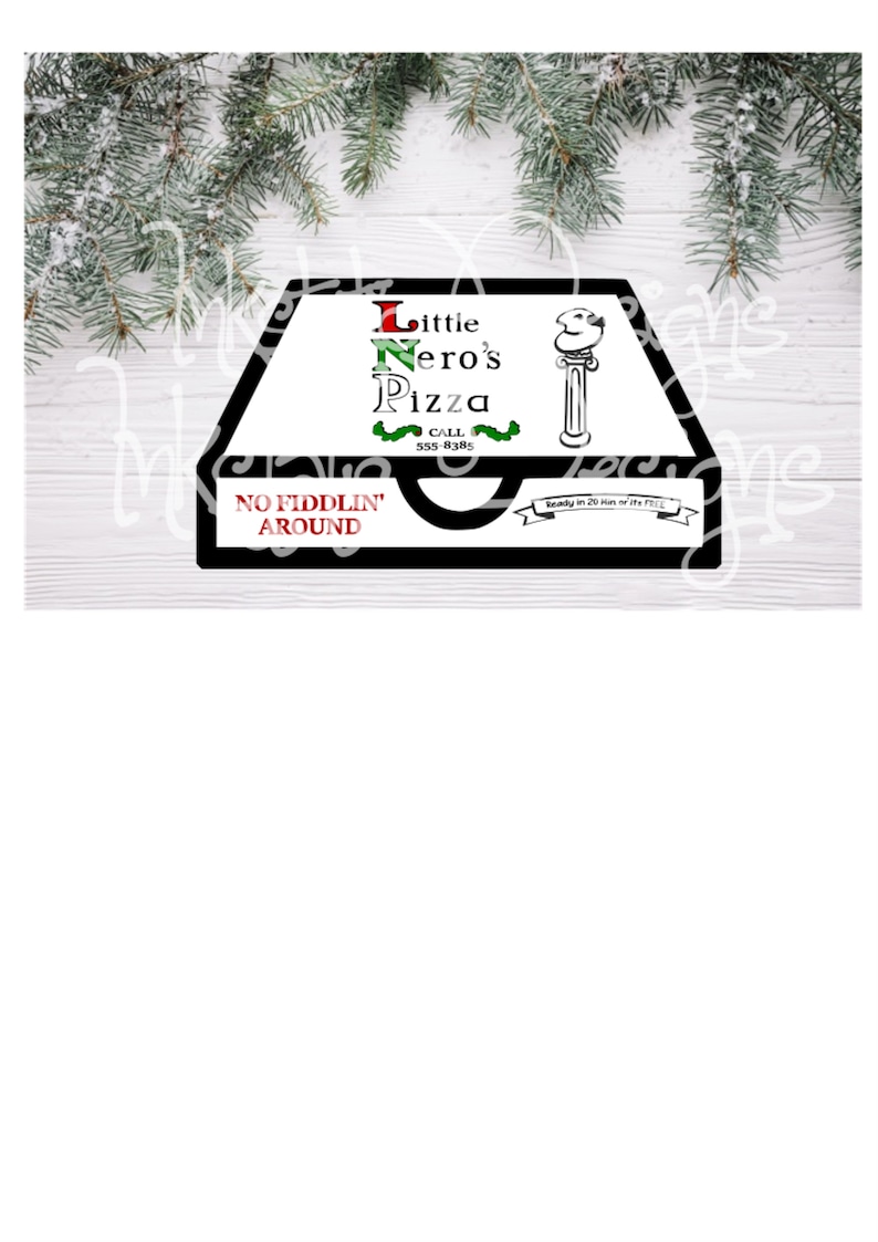 Download Home Alone svg bundle / Little Nero's Pizza cut file / | Etsy