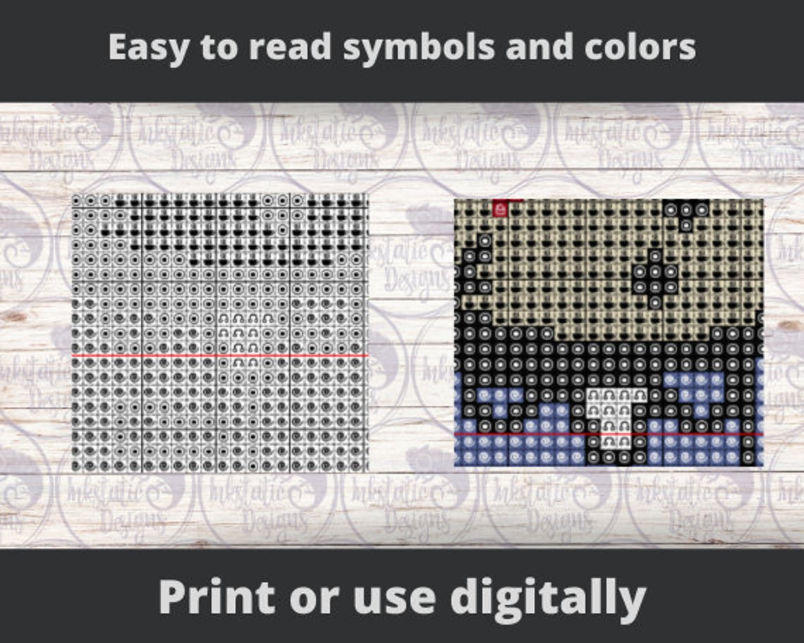 Rock Beats Scissors Jason and Freddy Cross Stitch Pattern Etsy