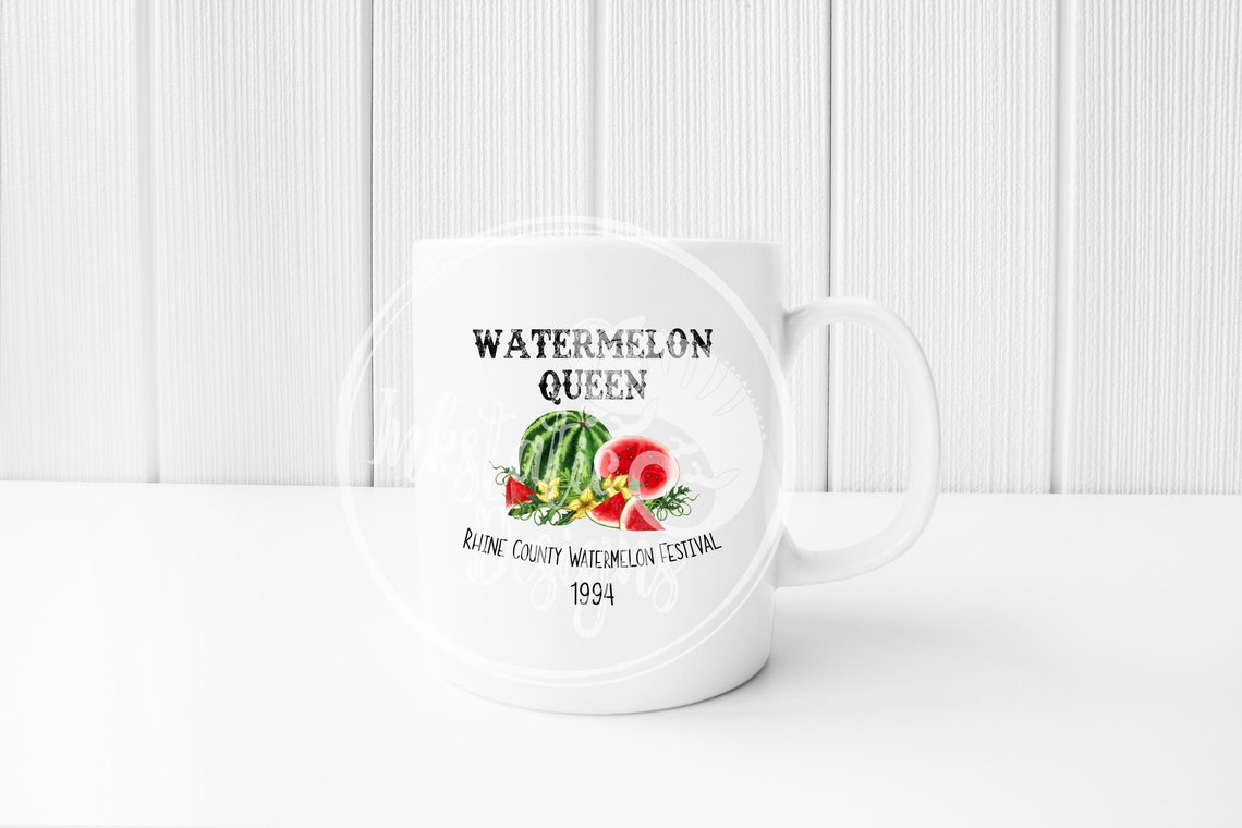 Watermelon Queen Dye Sublimation Transfer Rhine County Etsy