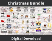 Ultimate Christmas Movie Bundle Instant Download, Holiday Sublimation Bundle, Battle Plans, Home Alone Digital Download, Cousin Eddie