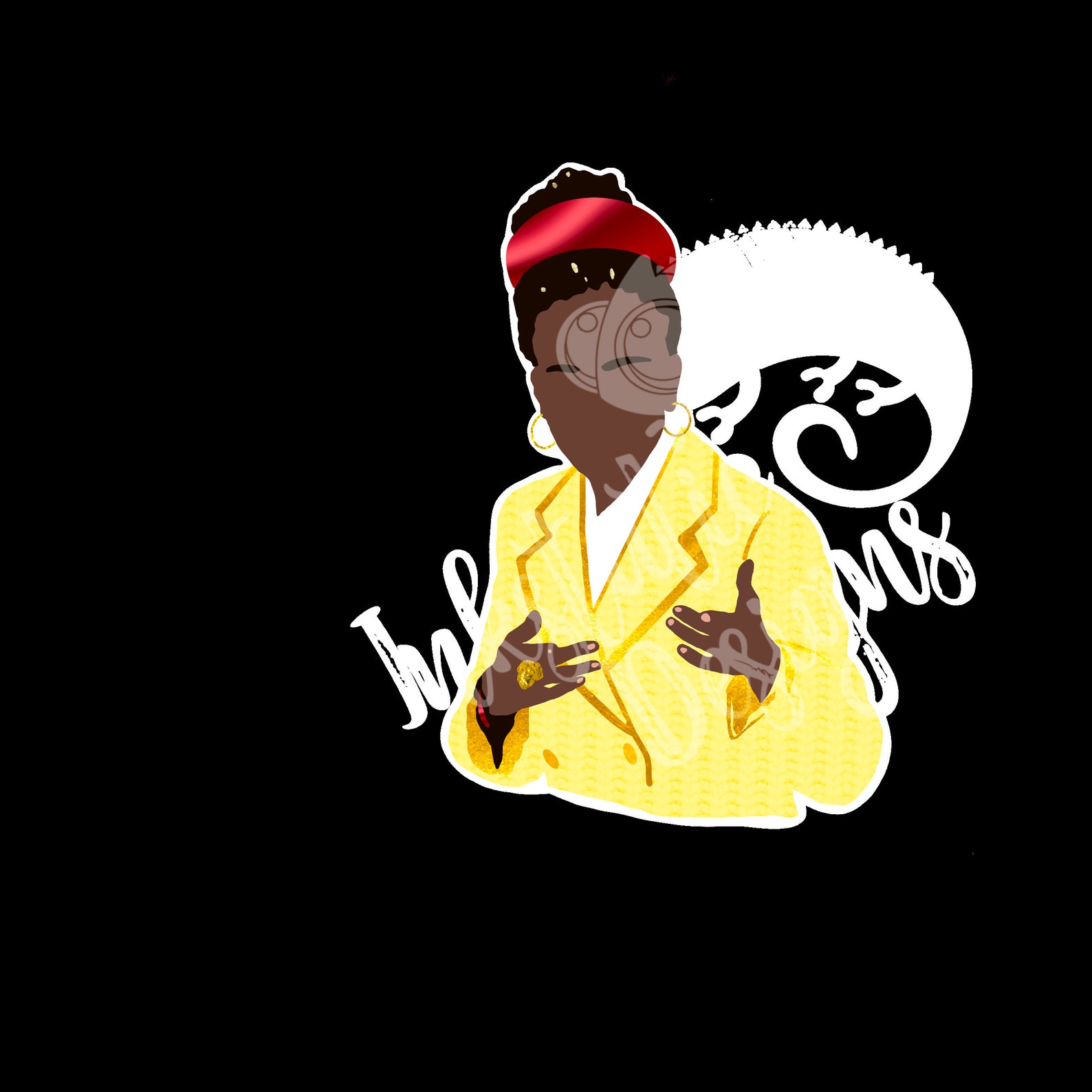 Amanda Gorman PNG / Hand Drawn Amanda Gorman / Inspirational - Etsy