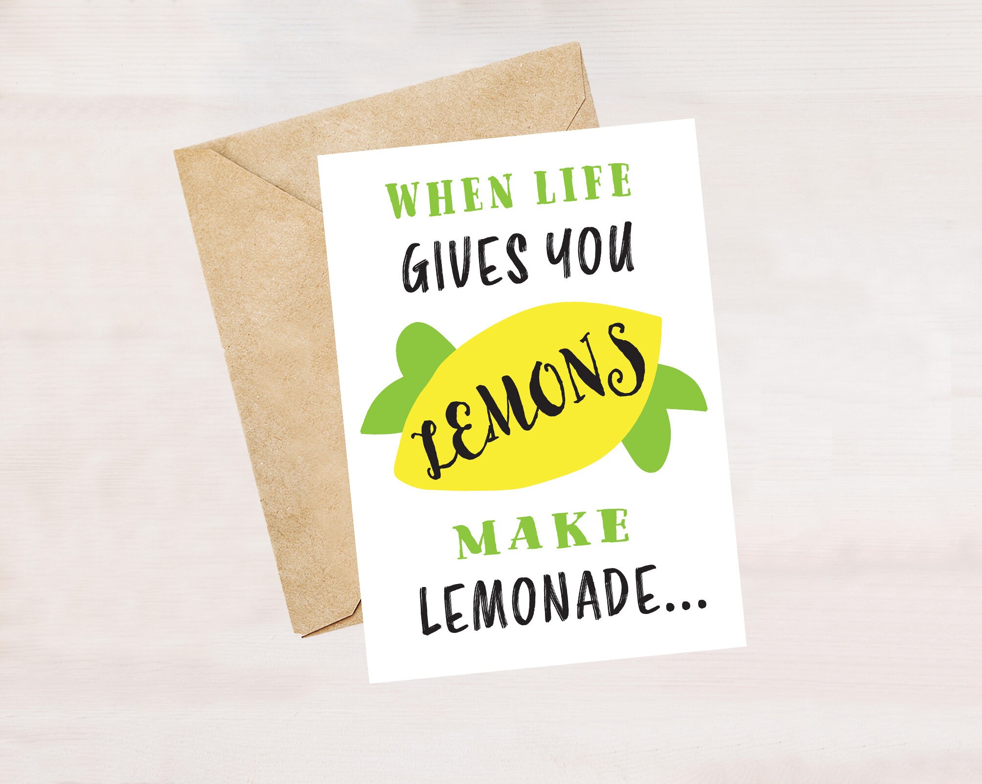 When Life Gives You Lemons Make Lemonade/I'll Bring The Etsy