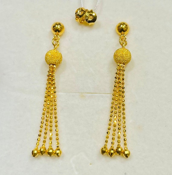 916 gold earrings sale