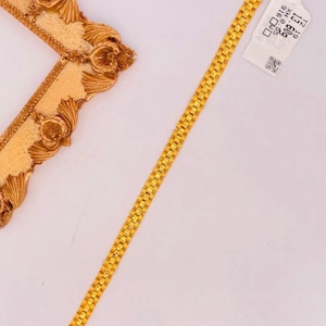 Design flat bracelet 916 Yellow Gold ro-lex band style