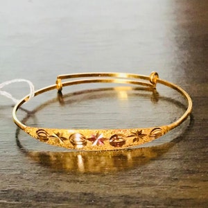 22k Baby bangle 916 Gold
