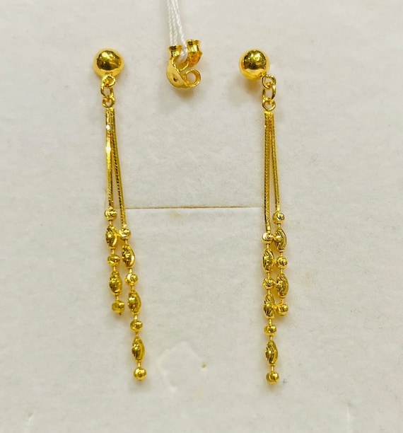 916 gold earrings designs sale