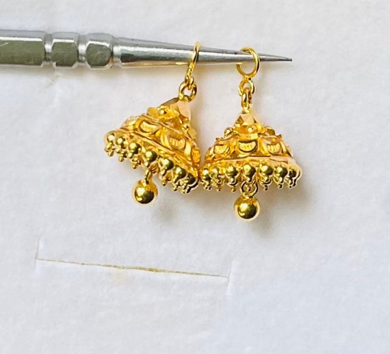 CharlieMbrilliance Jimiki Without Studs Earrings 916 Gold by Mbrilliance