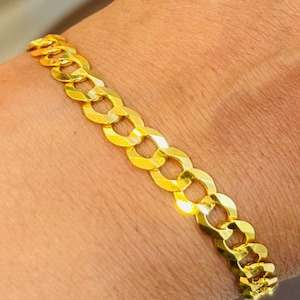Link bracelet 916 Yellow Gold