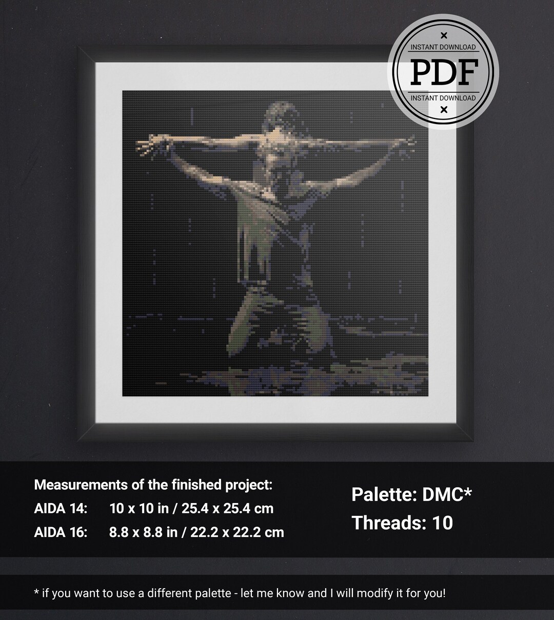 Mac's Dance Cross Stitch Pattern It's Always Sunny in Etsy