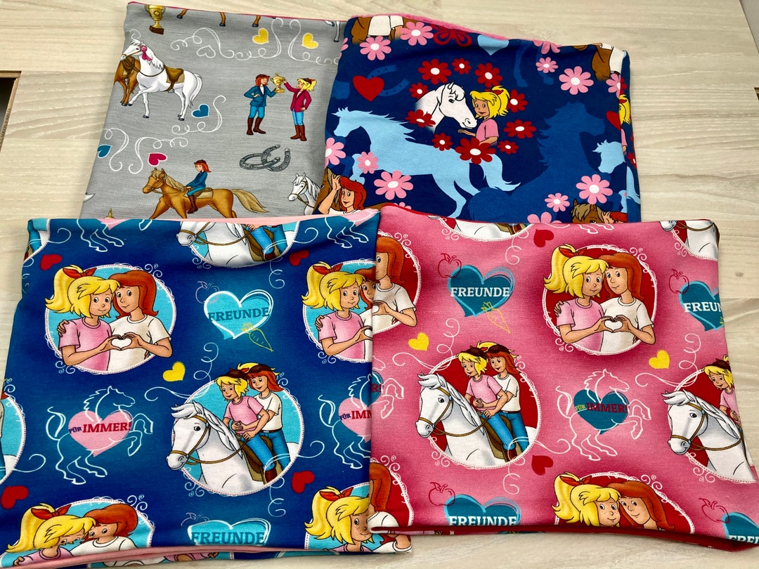 Bibi Blocksberg Baumwollstoff Bibi Und Tina Bibi Und Tina Jersey