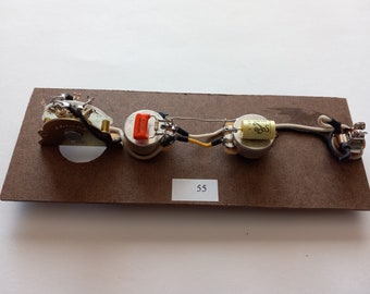 Arnés de cableado para guitarra estilo Telecaster con interruptor de 4 posiciones. Envío gratuito a EE. UU.