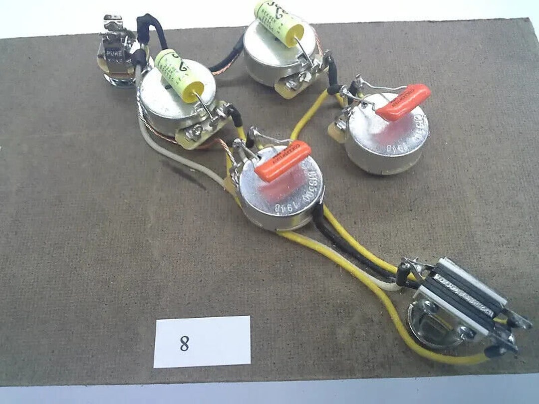 SG Style Electric Guitar 3way Switch Wiring Harness Free USA Shipping