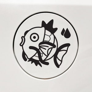 Gas Cover Car Decals - Magikarp