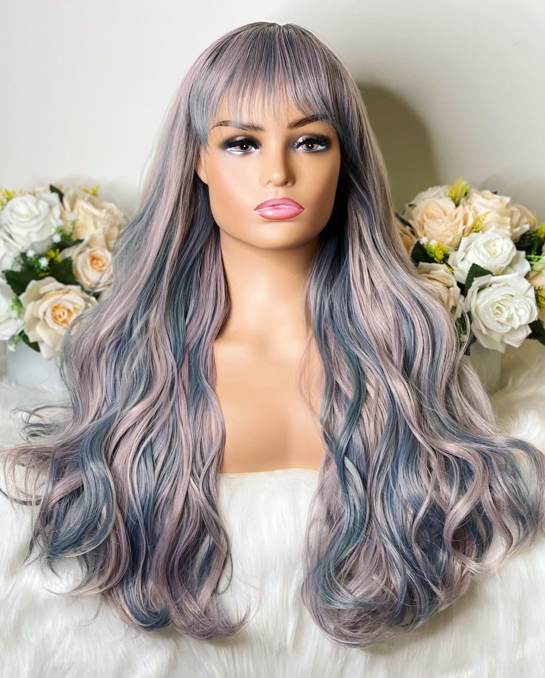 Drag Queen Wig, Drag Wig, Drag Performer Wig, Hard Front Wig, Drag Wig