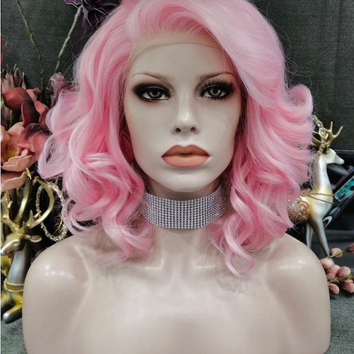 Lace Front Styled Drag Wig Etsy