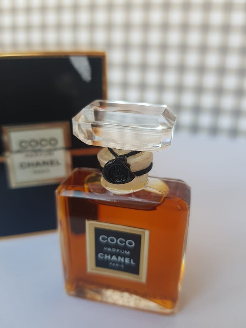 COCO Chanel 7.5 ml. Perfume Vintage | Etsy