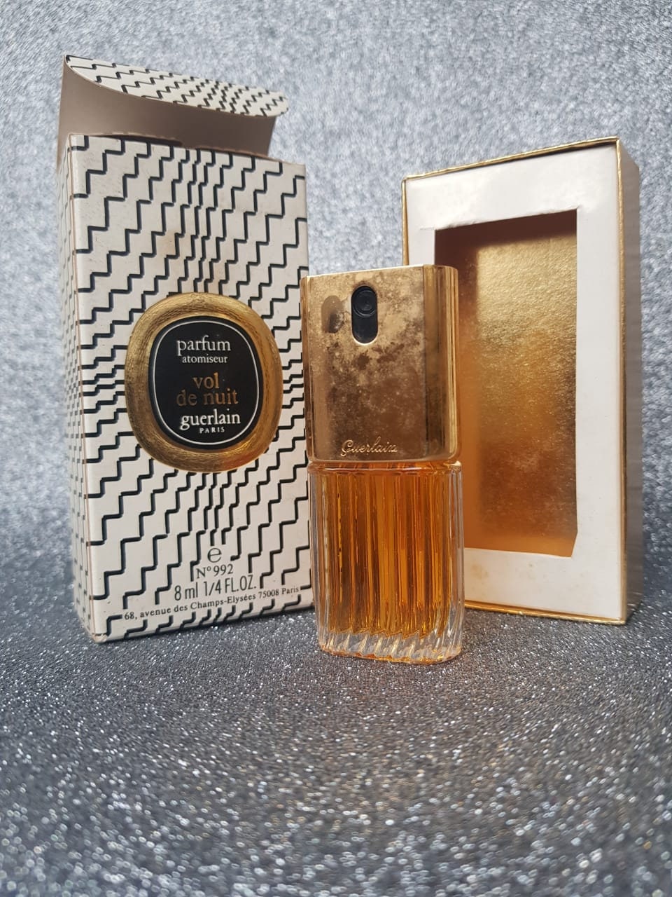 Vol de Nuit Guerlain 8 ml. Perfume Vintage | Etsy