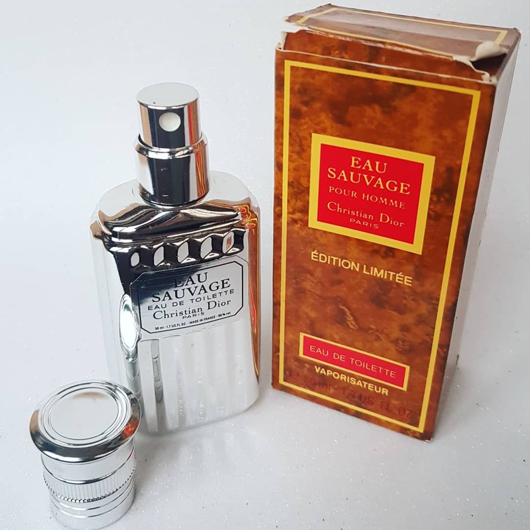 Eau Sauvage Christian Dior Limited Edition 50 Ml. EDT Vintage | Etsy