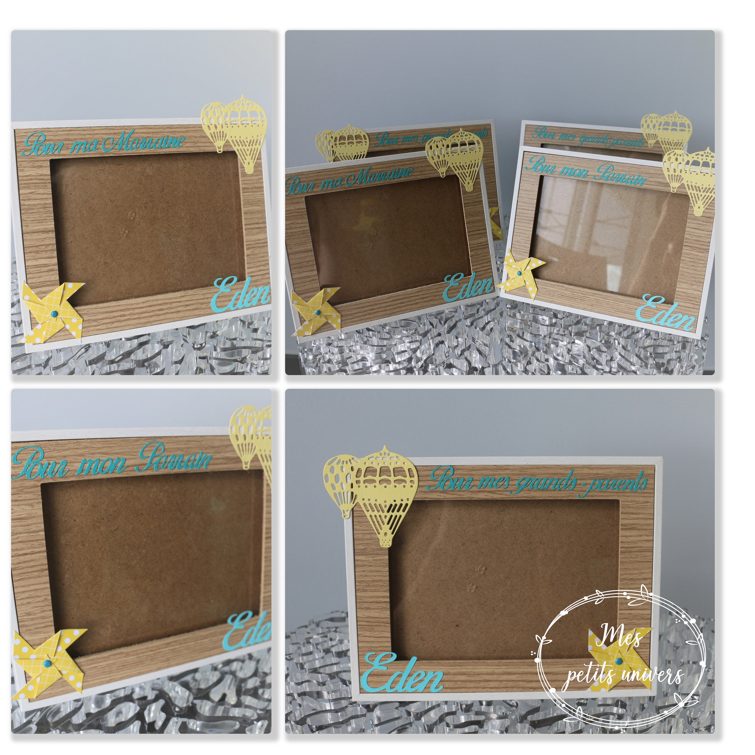 Cadre Personnalisé Pour Parrain, Marraine, Grands-Parents, Oncle, Tante, Etc...