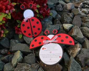 Ladybug Invitation Etsy Ladybug Invitation Etsy