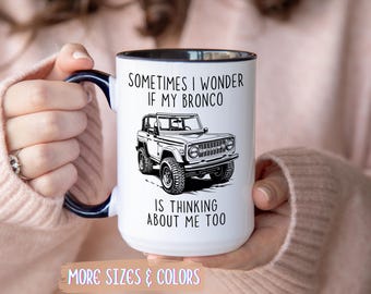 Classic Bronco Mug, Bronco Enthusiasts Gift
