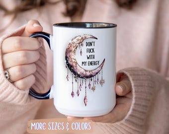 Witchy Coffee Mug | Dreamcatcher Witch Gift | Ceramic Mug 11oz 15oz | Witch Gift for Her | Birthday Christmas Halloween Witchy Present