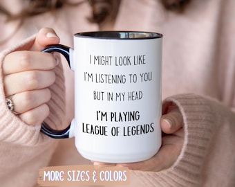 League of Legends Coffee Mug | Funny Gamer Gift | Ceramic Mug 11oz 15oz | LOL Gaming Gift for Him | Birthday Christmas Video Game Present