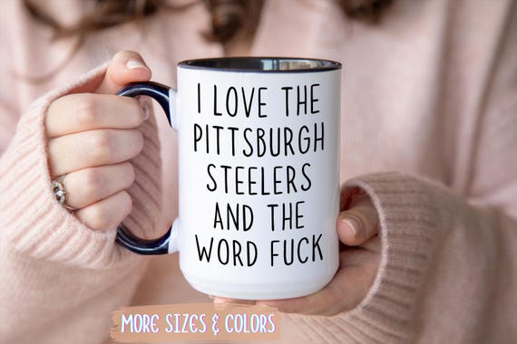 Steelers Coffee Mug | Funny Football Gift for Him | Ceramic Mug 11oz 15oz | Pittsburgh Football Fan Gift | Birthday Christmas Present