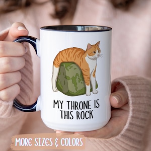 Una neurona naranja, meme viral, taza para amantes de los gatos, regalo para ella.