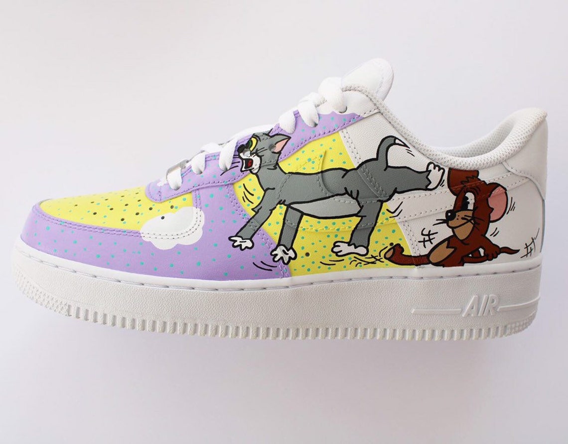 tom and jerry nike air force