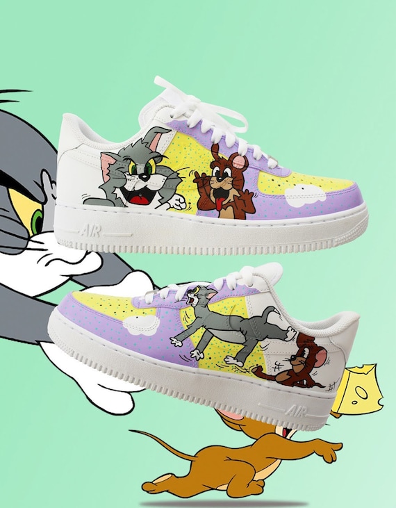 tom and jerry nike air force